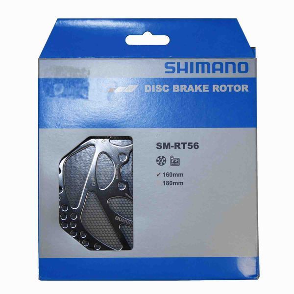 Гальмівний диск Shimano SM-RT-56 | Ротор 160 мм 6 болтів фото