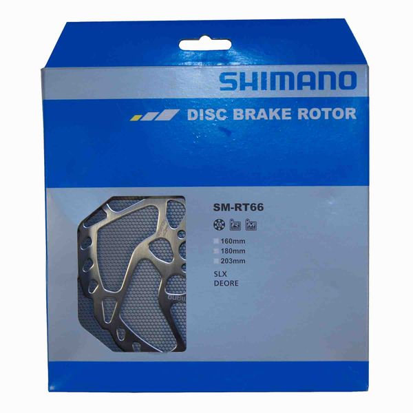 Тормозной диск Shimano SM-RT66-M | Ротор 180 мм 6 болтов фото