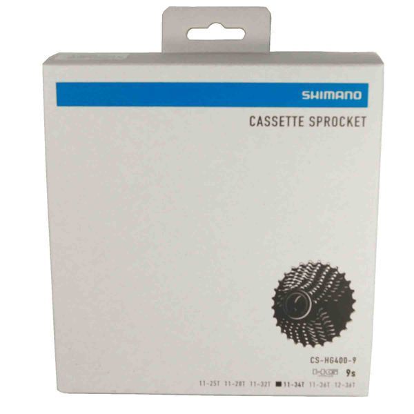 Кассета на велосипед 9 скоростей Shimano CS-HG400-9 11-34T фото