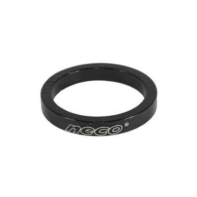 Проставне кільце на шток вилки Neco 5 мм чорне фото