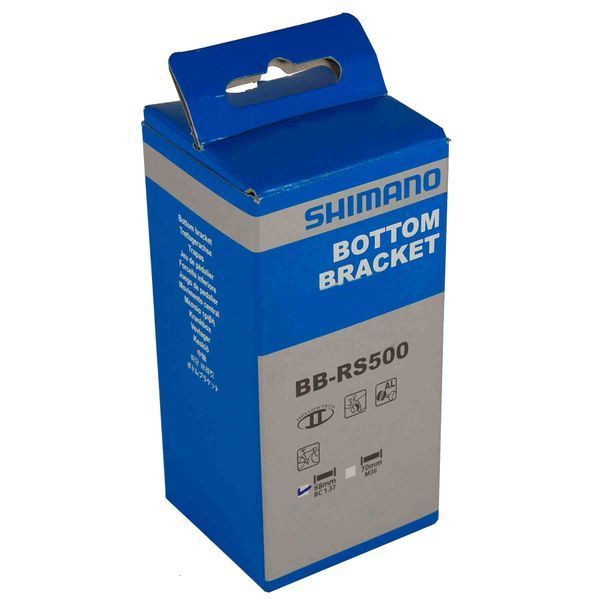 Каретка велосипеда Shimano BB-RS500 BSA 122.5 мм | 68 мм | Без болтів фото
