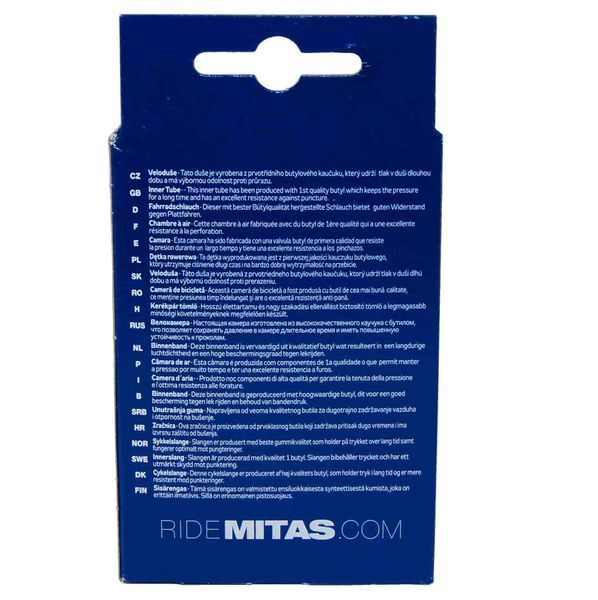 Камера на велосипед Mitas 28"/29"x1.75-2.50 47/62-622/635 AV48 фото