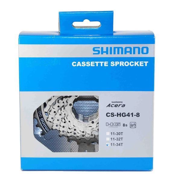 Касета на велосипед 8 швидкостей Shimano CS-HG41 11-34T фото